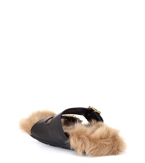 prada sandals at saks|prada fur boots saks.